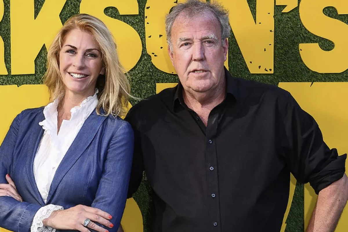 Lisa Hogan and Jeremy Clarkson