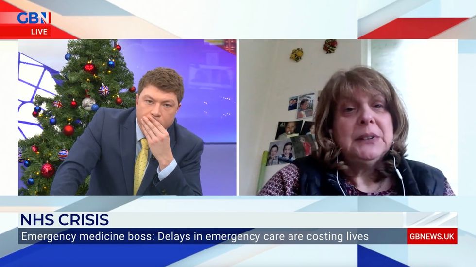 Lisa joined Patrick Christys on GB News