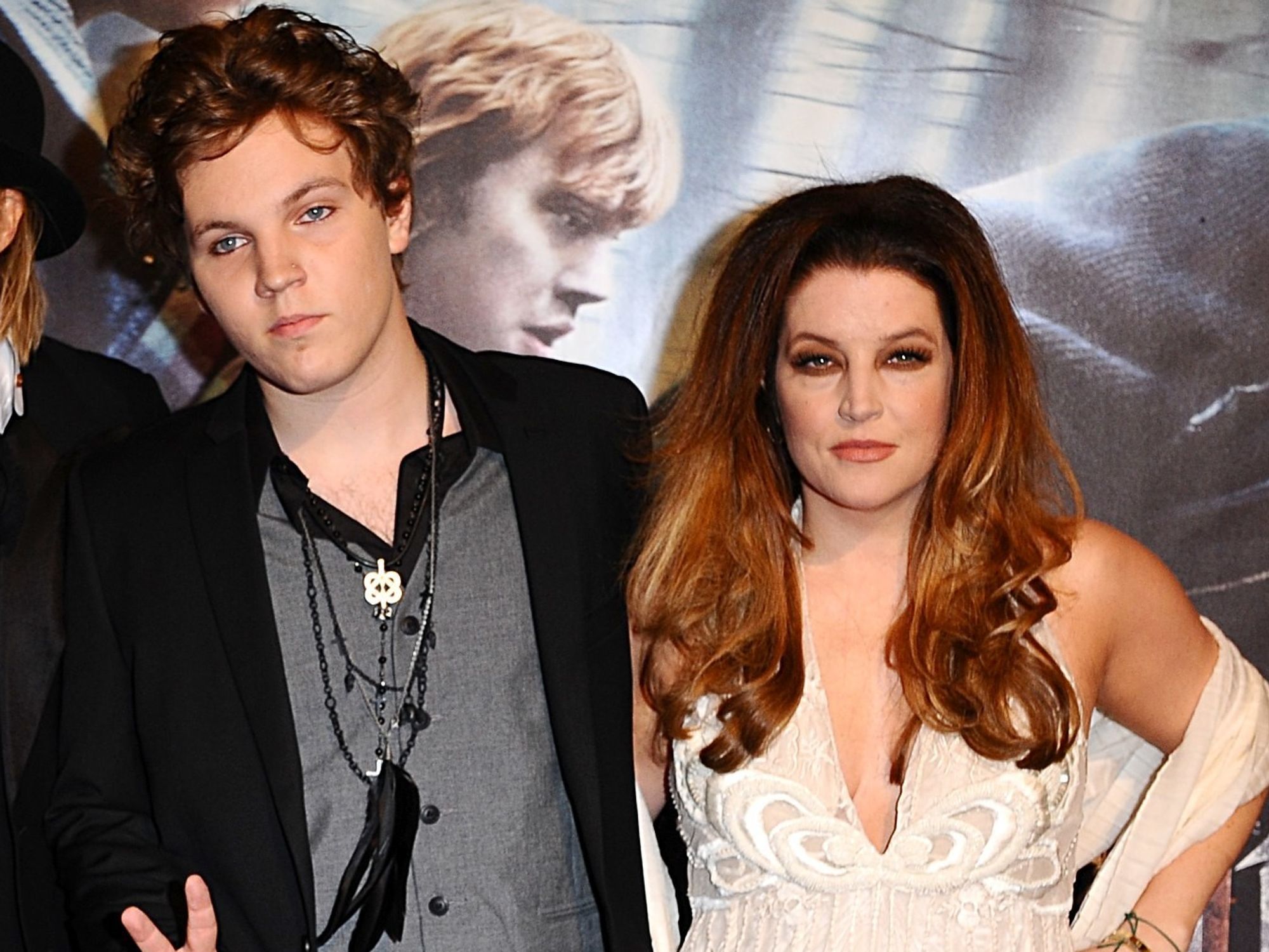 Lisa Marie Presley and Benjamin Keough