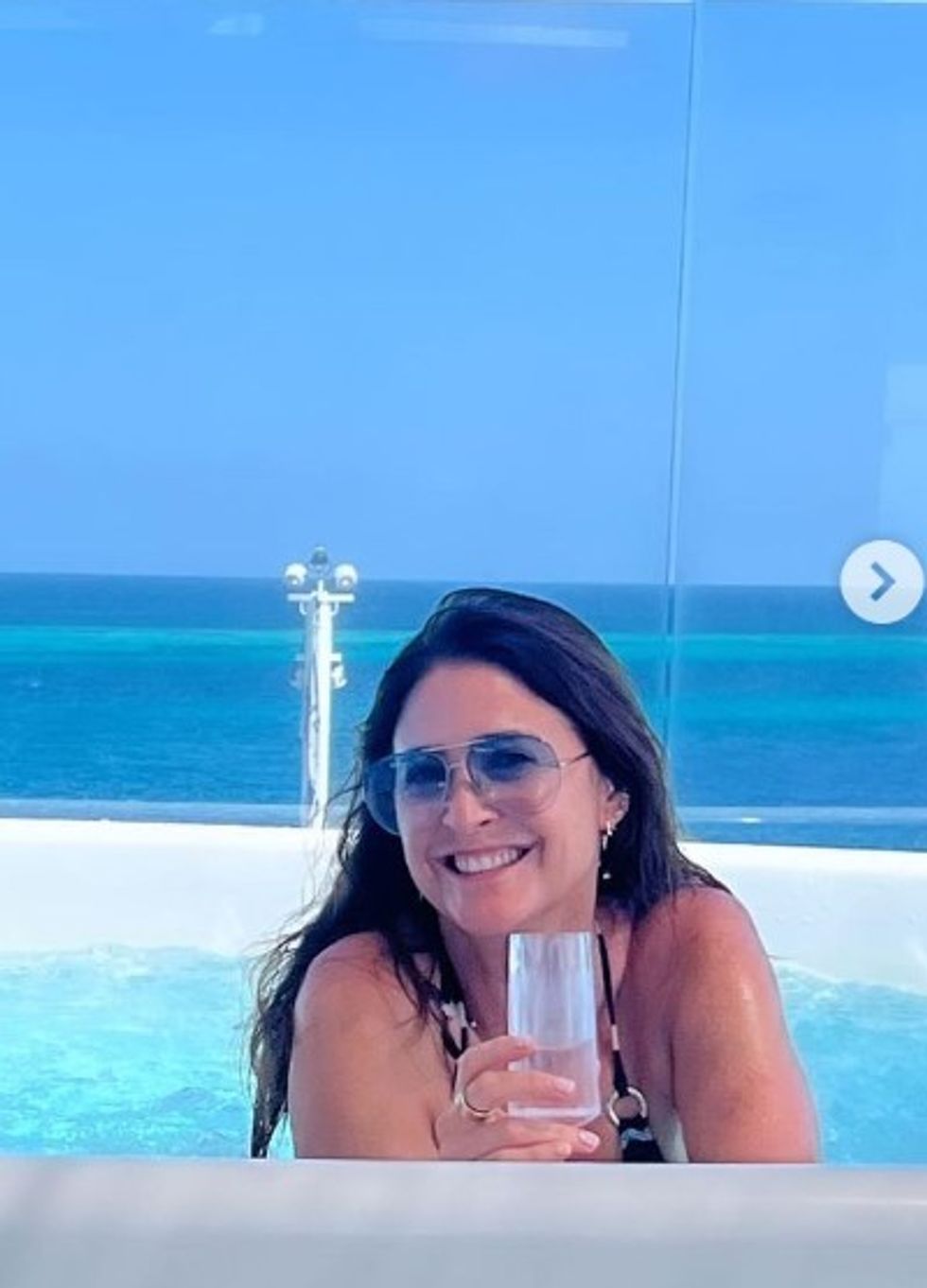 Lisa Snowdon holiday