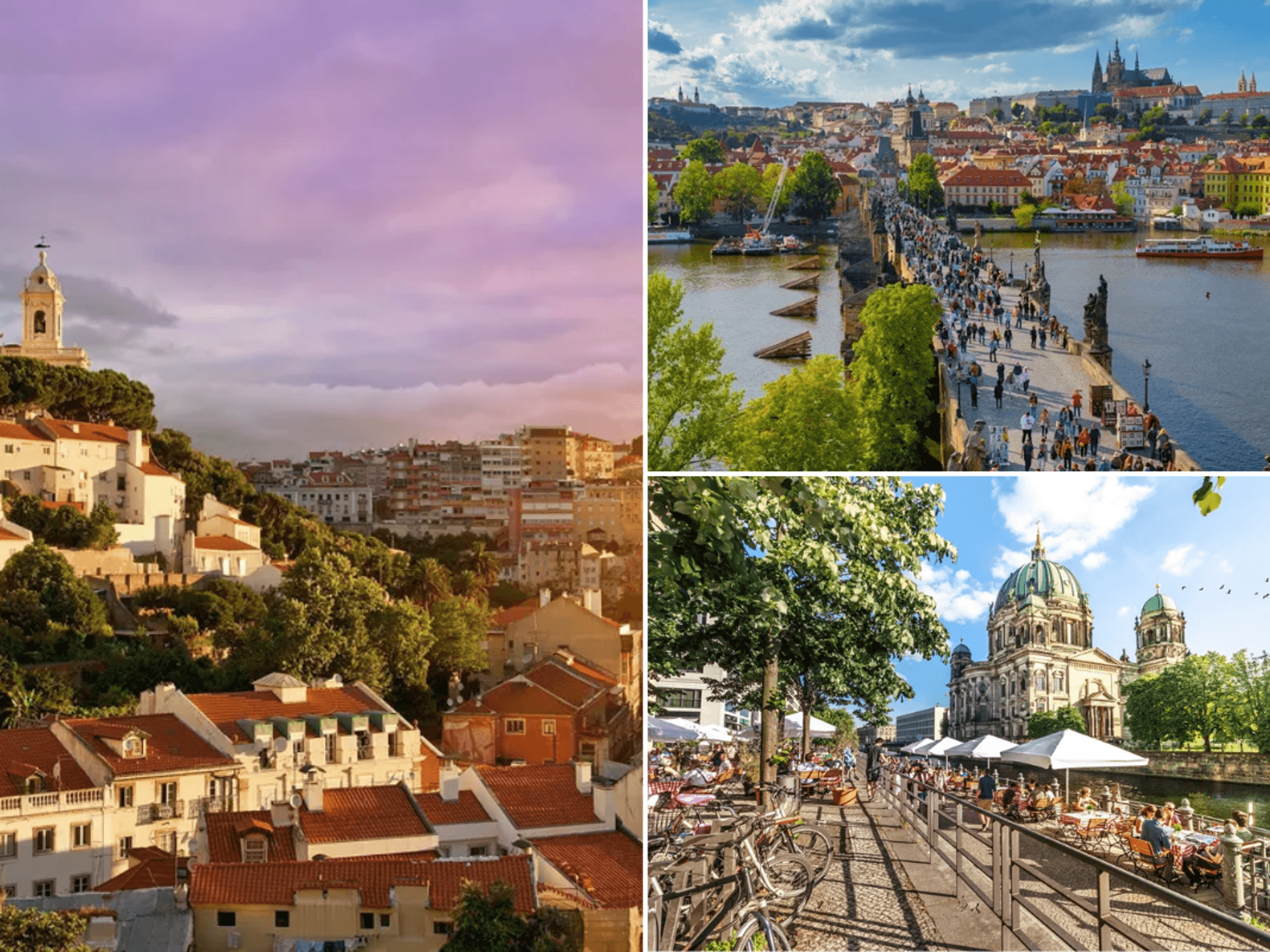 Lisbon / Prague / Berlin