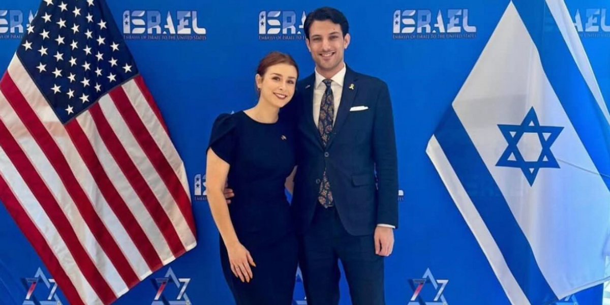 NextImg:Friend of Israeli Embassy staff member killed in shooting issues stark warning and pays tribute to 'loving person’ - ‘Killing Jews is being justified!’