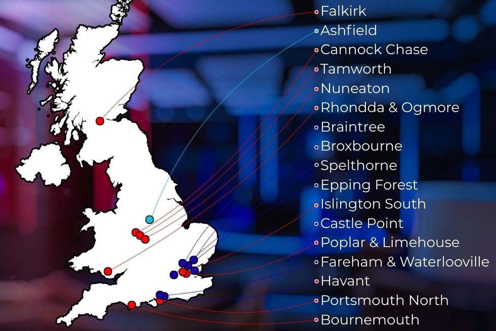 Panic stations for Keir Starmer as migrant lodge fury sparks poll field revenge in 20 seats