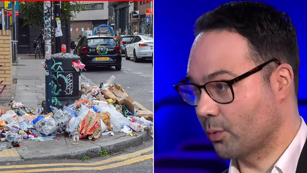 Litter in London and Aaron Bastani