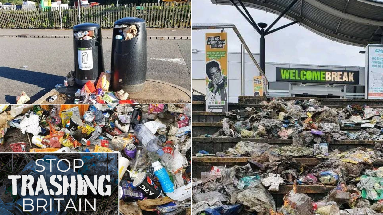 Litter welcome break