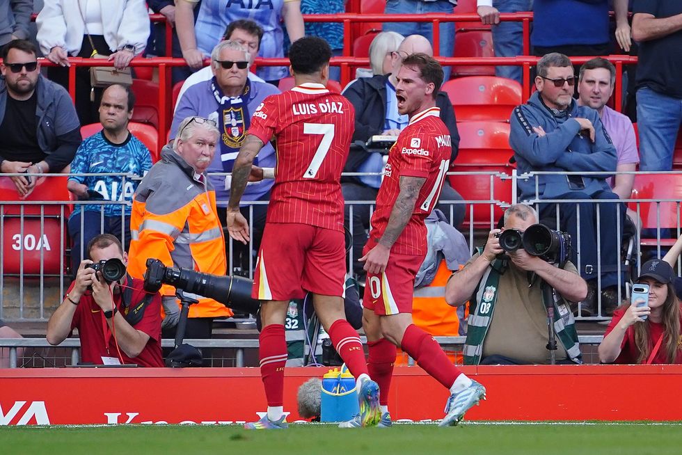 Liverpool Alexis Mac Allister Luis Diaz