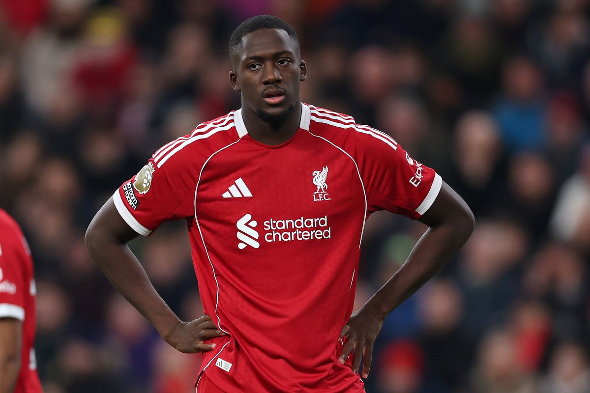 Liverpool centre-back Ibrahima Konaté