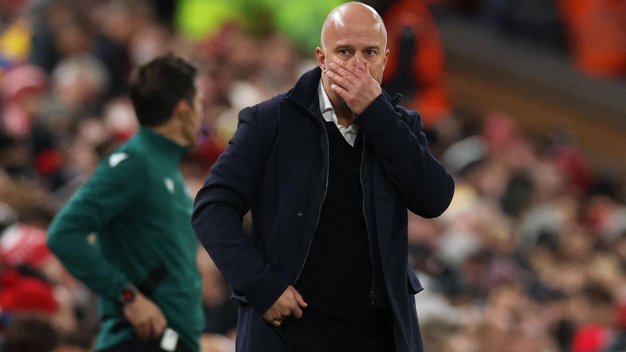 Liverpool fans demand 'Arne Slot Out'