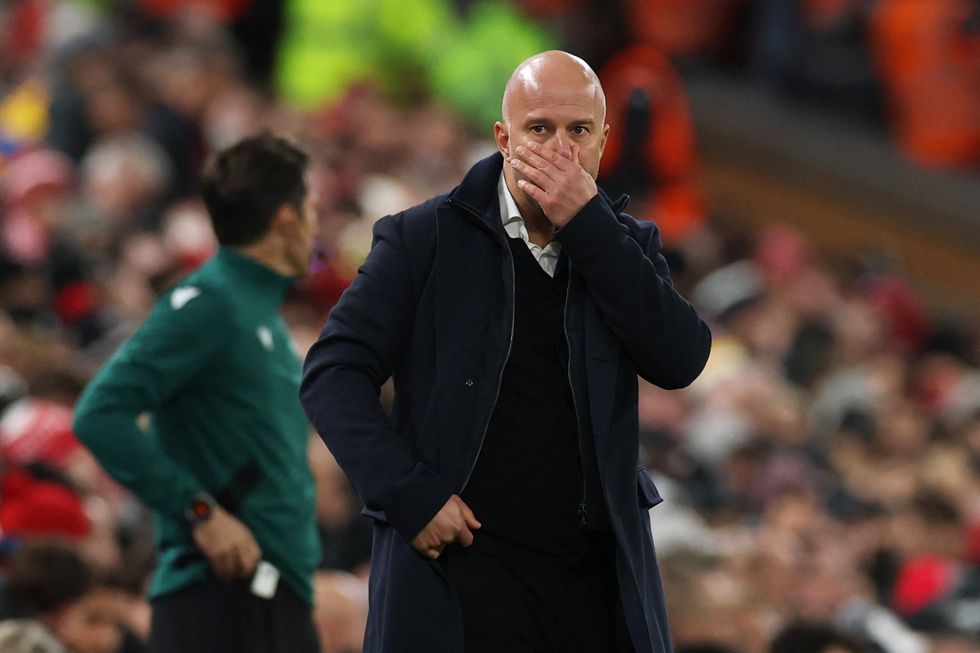 Liverpool fans demand 'Arne Slot Out'