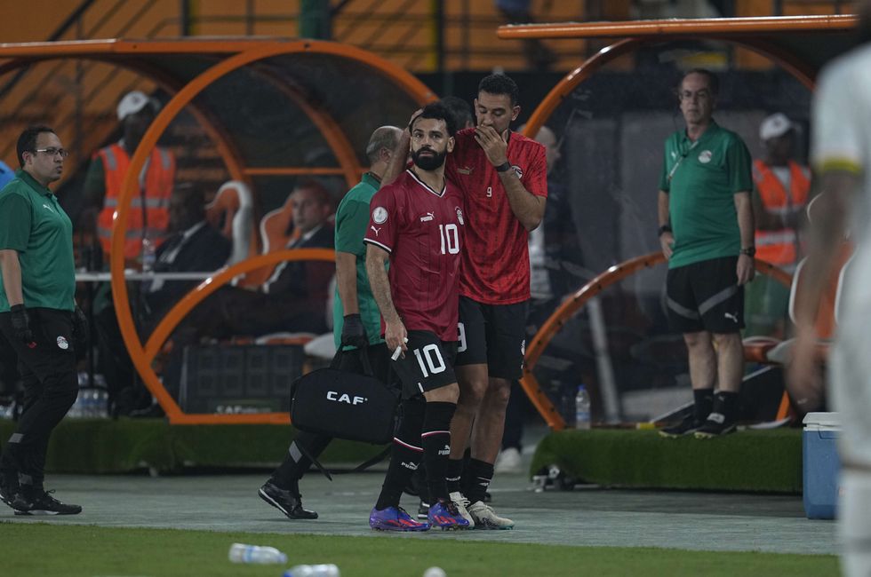 Liverpool fans will be hoping Mohamed Salah's injury isn't serious