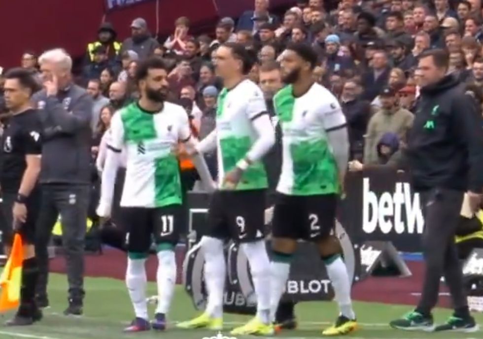 Liverpool Mohamed Salah West Ham