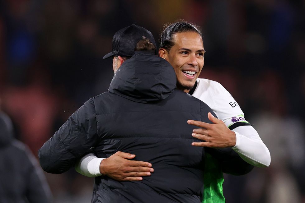 Liverpool news Van Dijk Klopp