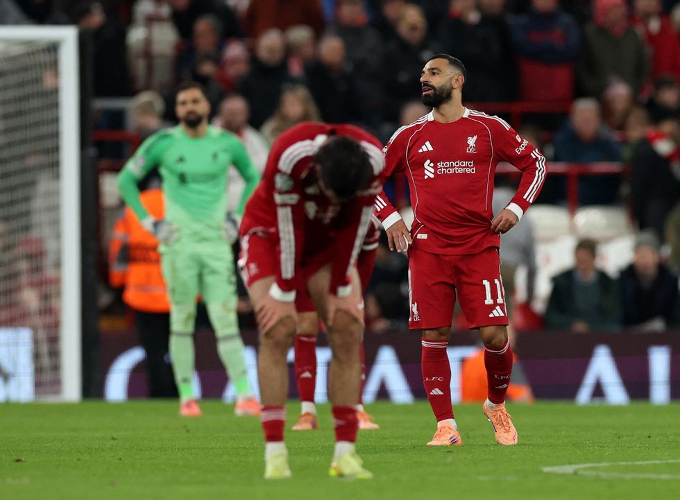 Liverpool were booed at full-time