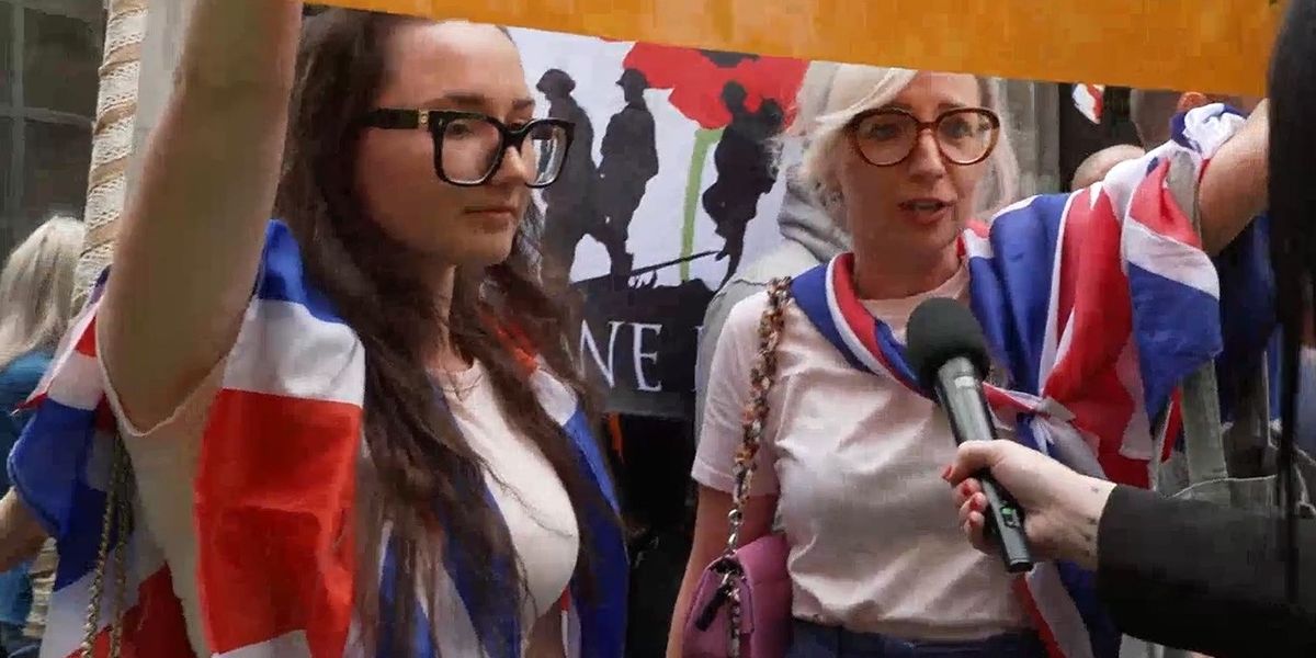 NextImg:'It's not safe!' Liverpool student fears for migrant housing next to her university as protesters take to the streets: 'We're sick of it'