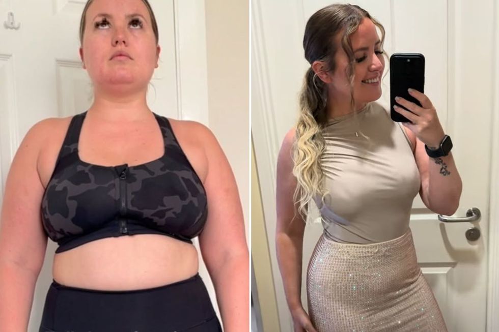 Liz before and after