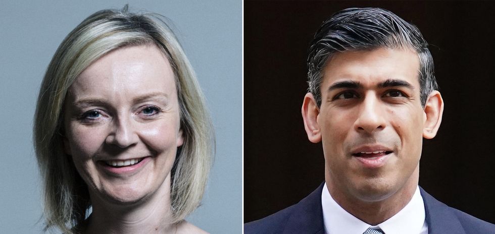 Liz Truss and Rishi Sunak