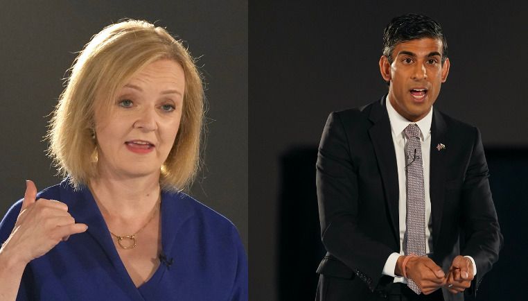 Liz Truss and Rishi Sunak