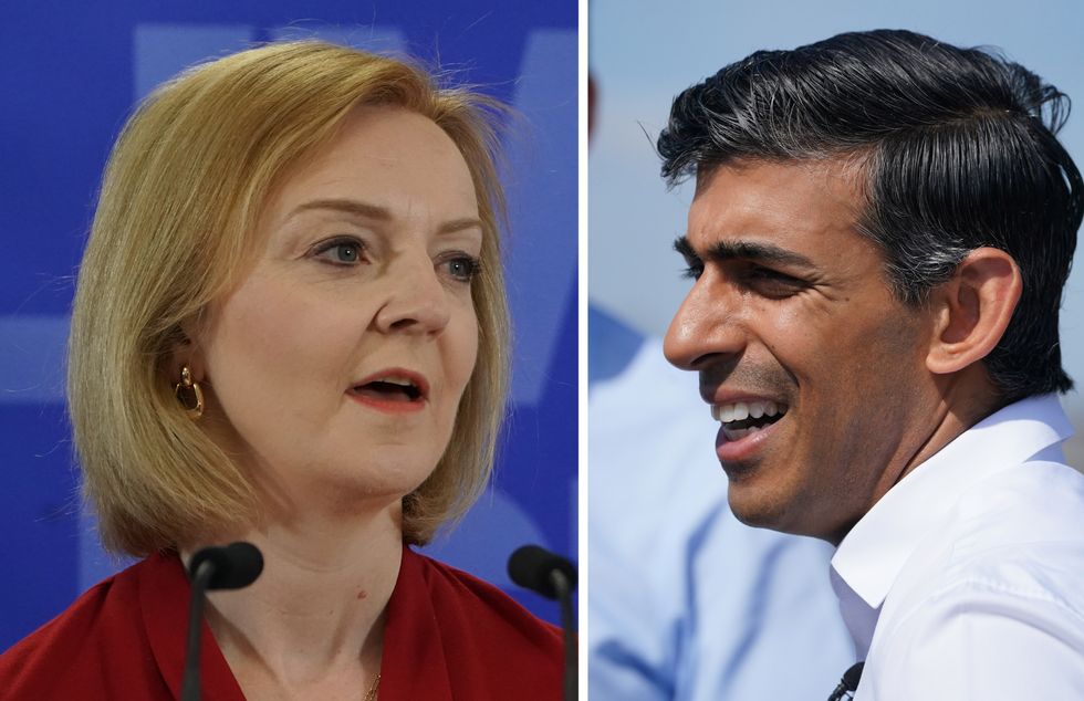 Liz Truss and Rishi Sunak