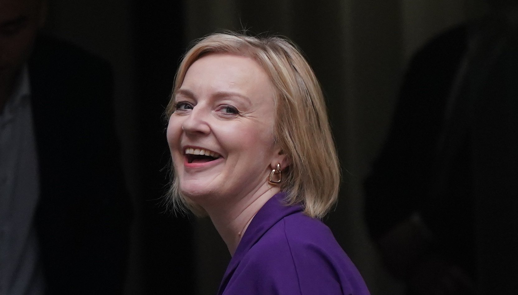 Liz Truss arriving at the Conservative Campaign Headquarters (CCHQ) in London, following the announcement that she is the new Conservative party leader, and will become the next Prime Minister. Picture date: Monday September 5, 2022.