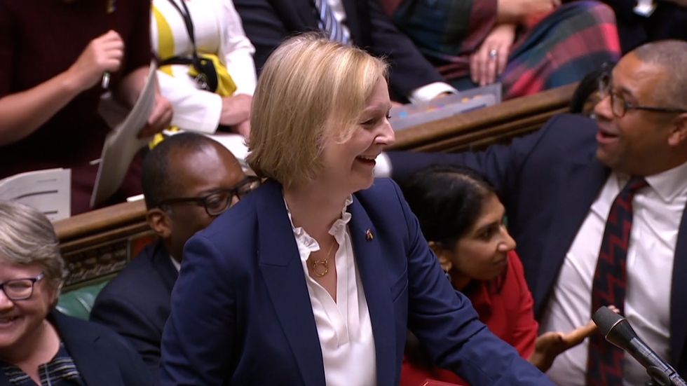 Liz Truss opened her first Prime Minister\u2019s Questions by telling MPs: \u201cI am honoured to take my place as Prime Minister\%22.