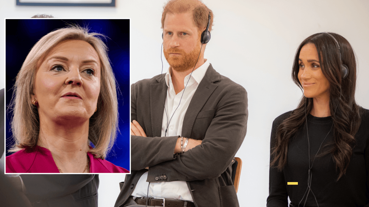 Liz Truss, Prince Harry and Meghan Markle
