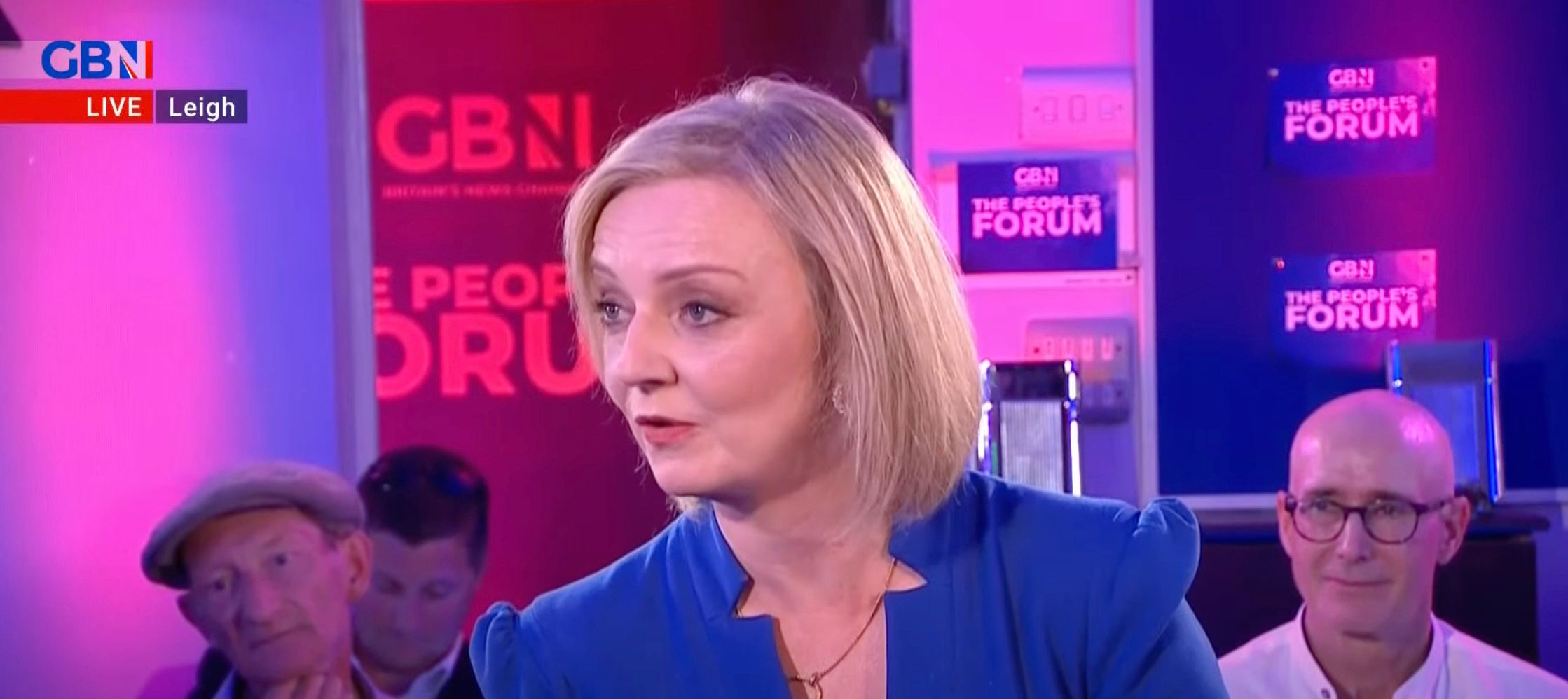 Liz Truss responded to a question on grooming gangs in Leigh