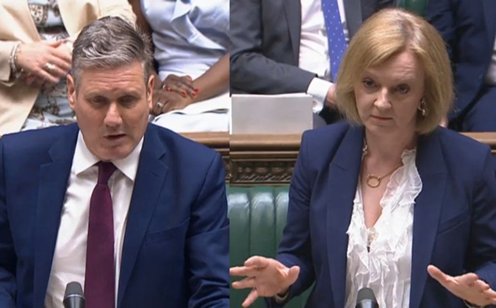 Liz Truss will face off with Sir Keir Starmer in PMQs on Wednesday