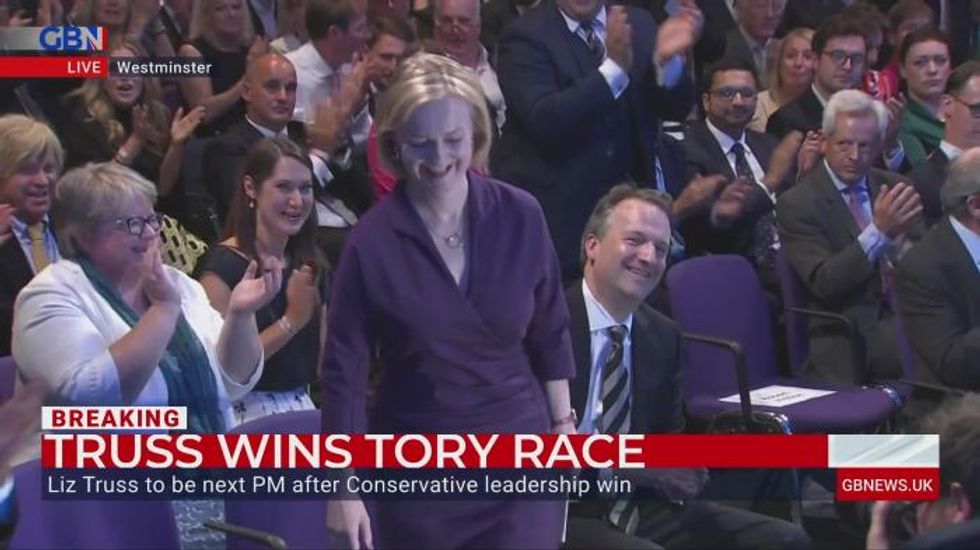 Liz Truss confirmed as Boris Johnson's successor as she defeats Rishi Sunak in Tory leadership race