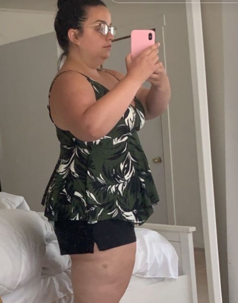 Liza before weight loss transformation