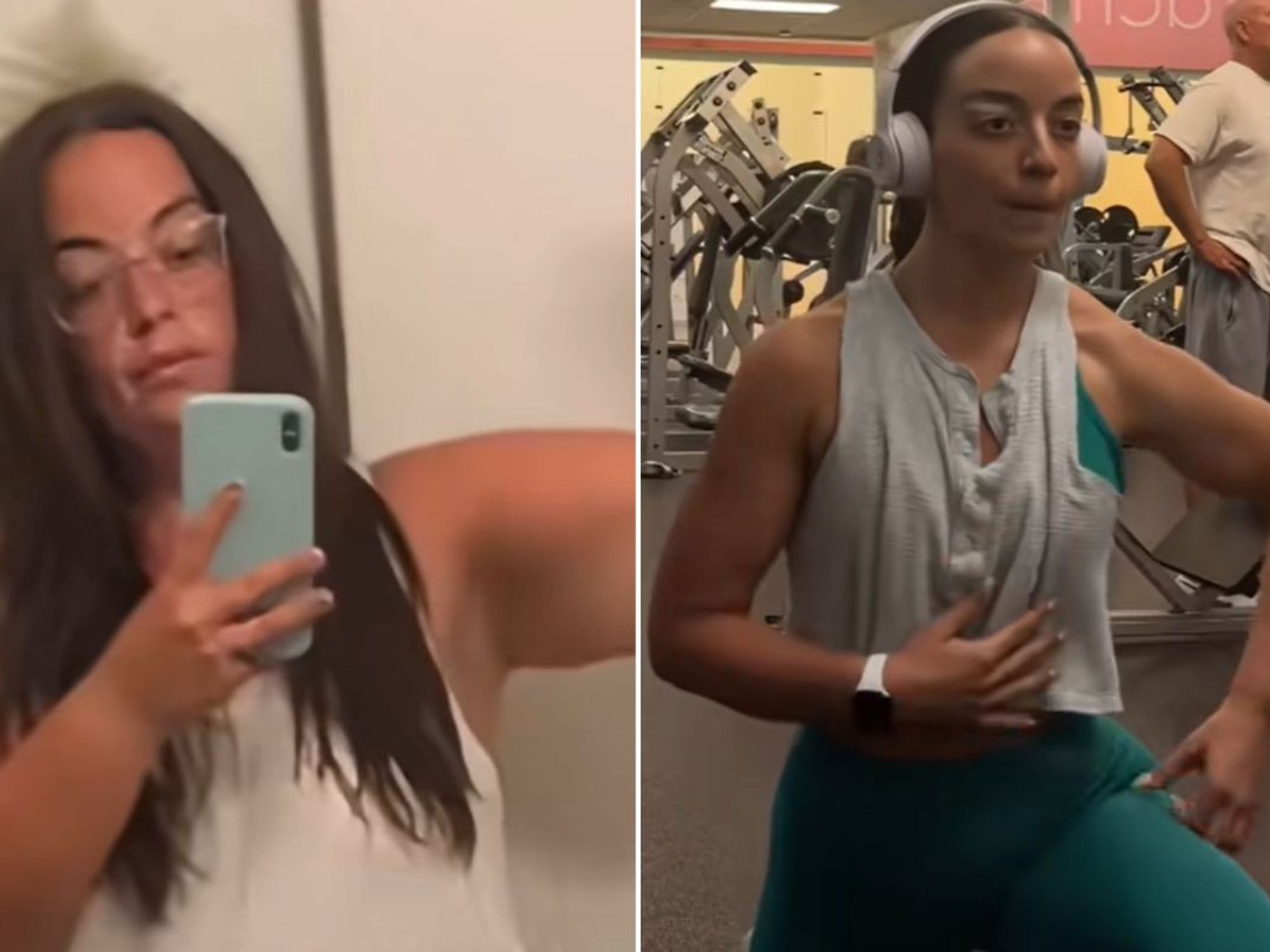 Liza Marie before and after