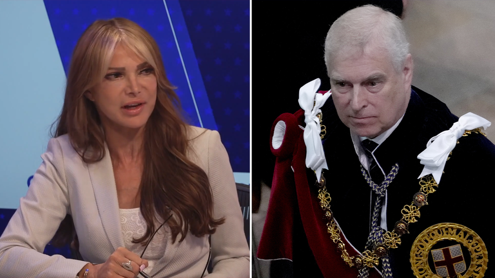 Lizzie Cundy and Prince Andrew