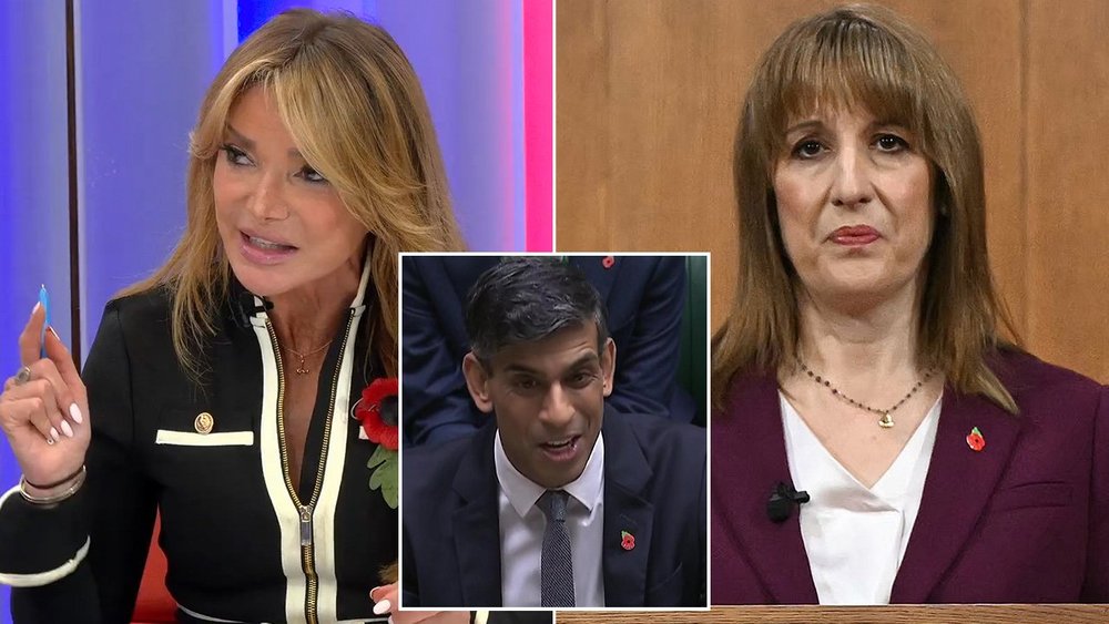 Lizzie Cundy, Rishi Sunak, Rachel Reeves