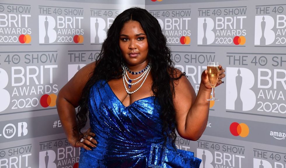 Lizzo at the BRITs
