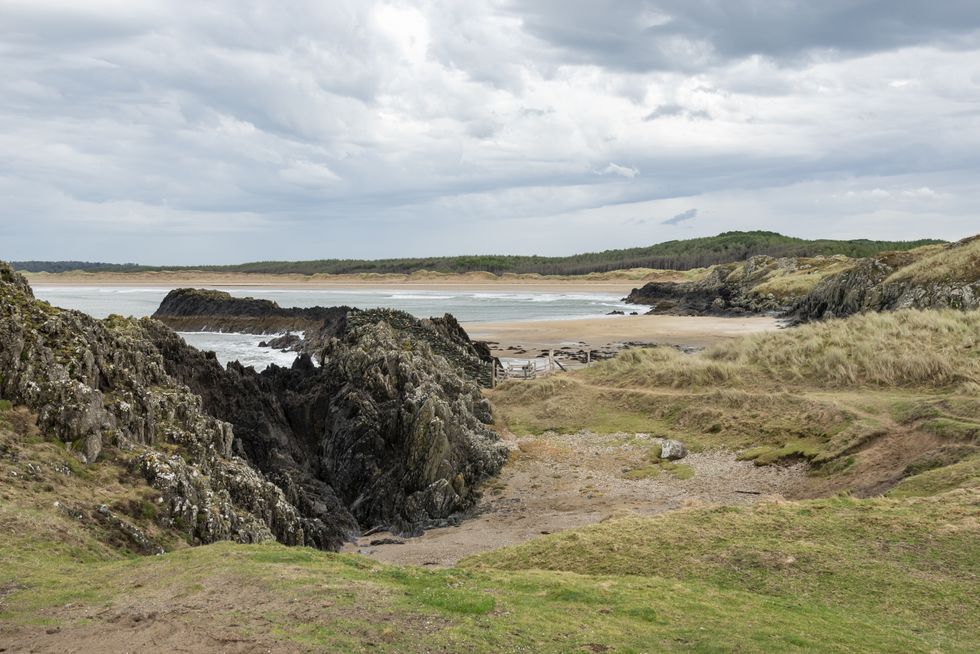 Llanddwyn Island and Traeth Penrhos, Newborough, Anglesey, North Wales