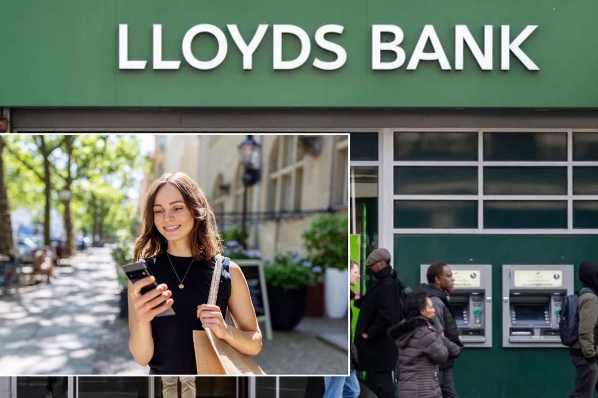 Lloyds and happy customer