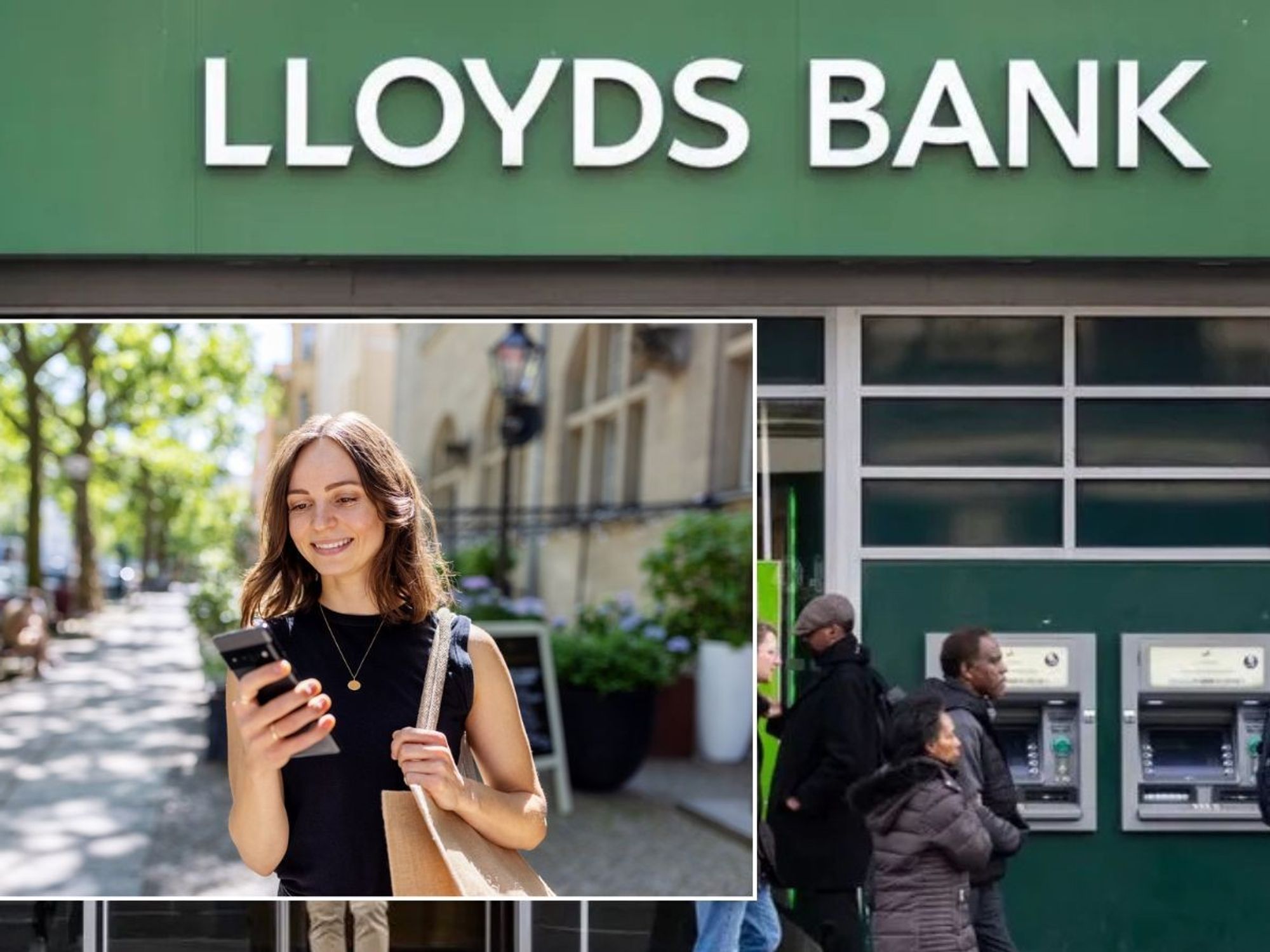 Lloyds and happy customer