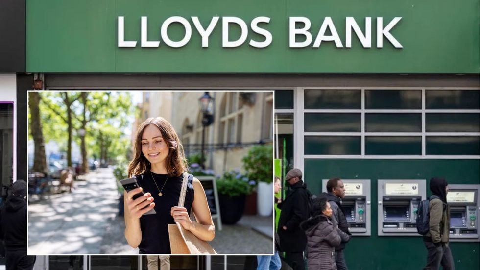 Lloyds and happy customer