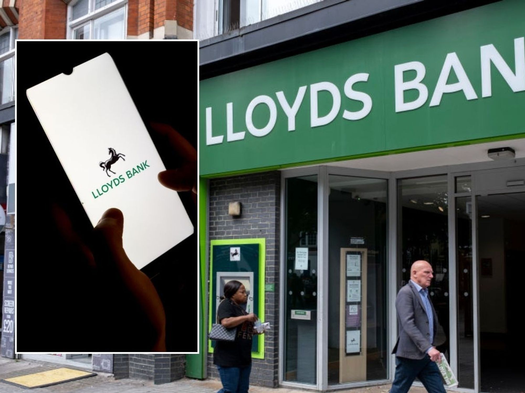 Lloyds Bank and Lloyds app