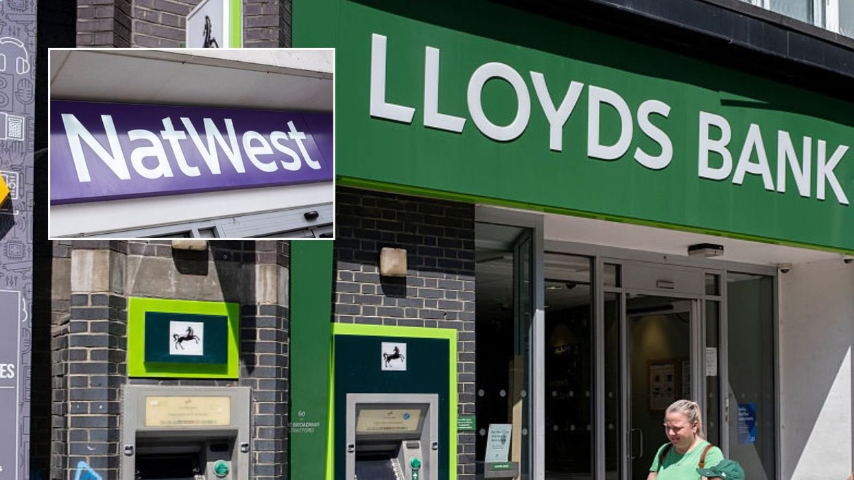 Lloyds Bank and NatWest branches