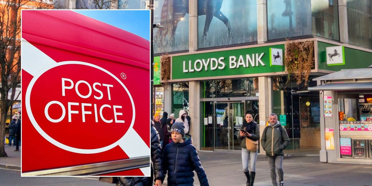 Lloyds Banking Group SCRAPS major Post Office cheque service in ‘double whammy’ blow to 28 million customers Lloyds Banking Group SCRAPS major Post Office cheque service in ‘double whammy’ blow to 28 million customers