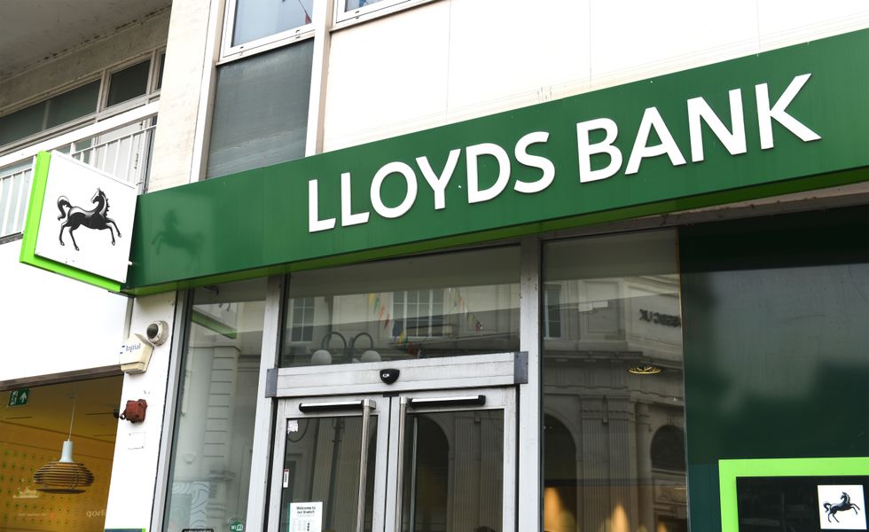 Lloyds Bank branch in pictures
