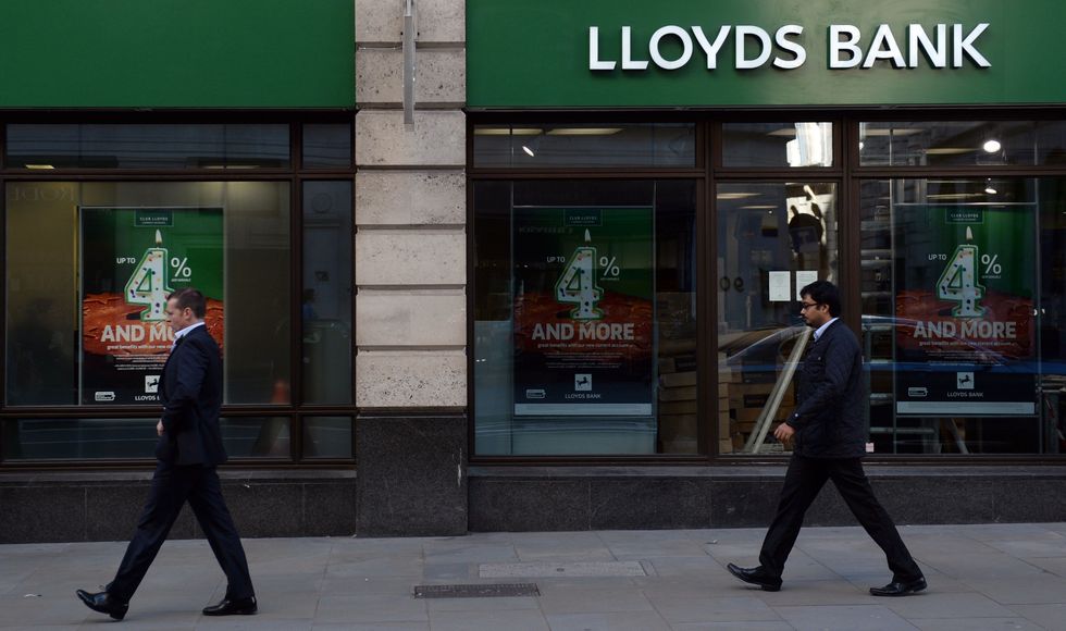 Lloyds Bank branch in pictures