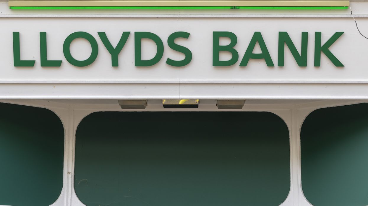 Lloyds Bank branch sign in pictures