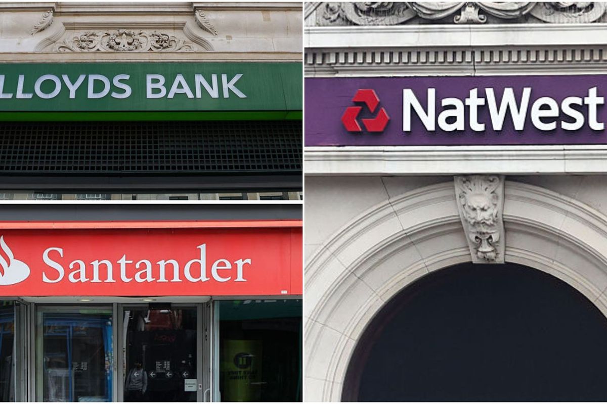 Lloyds Bank, NatWest and Santander