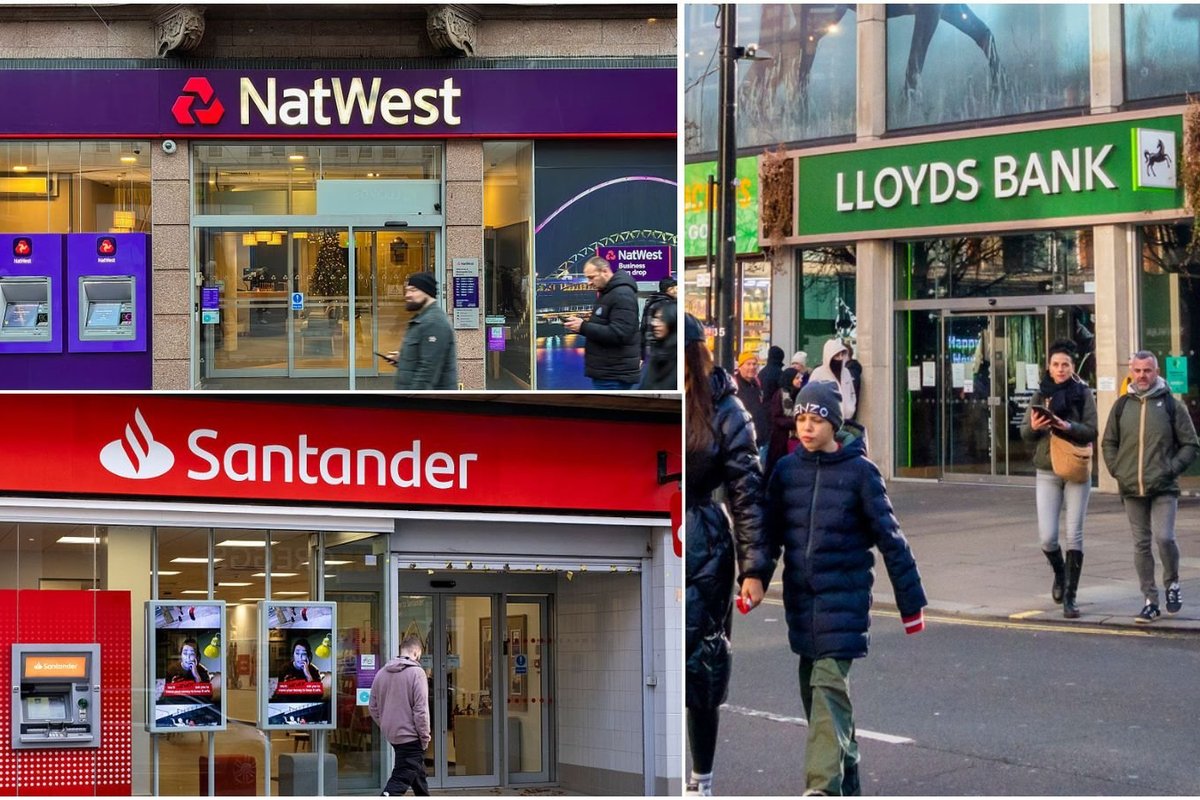 Lloyds Bank, NatWest and Santander