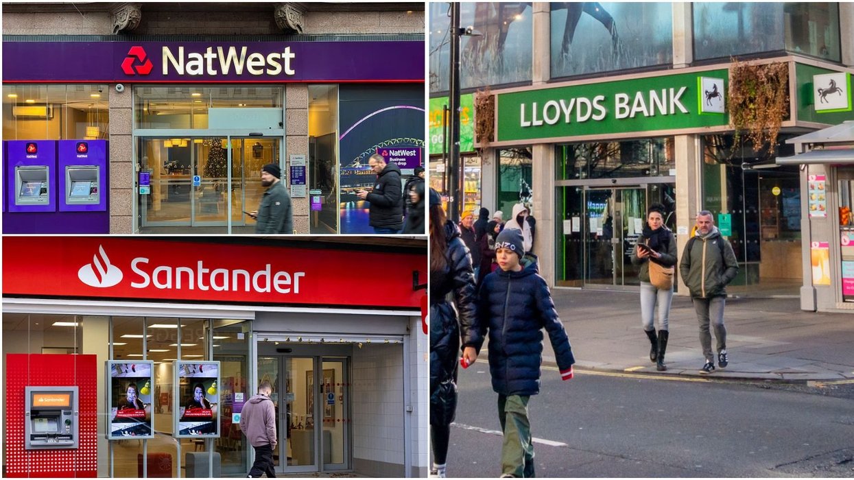 Lloyds Bank, NatWest and Santander