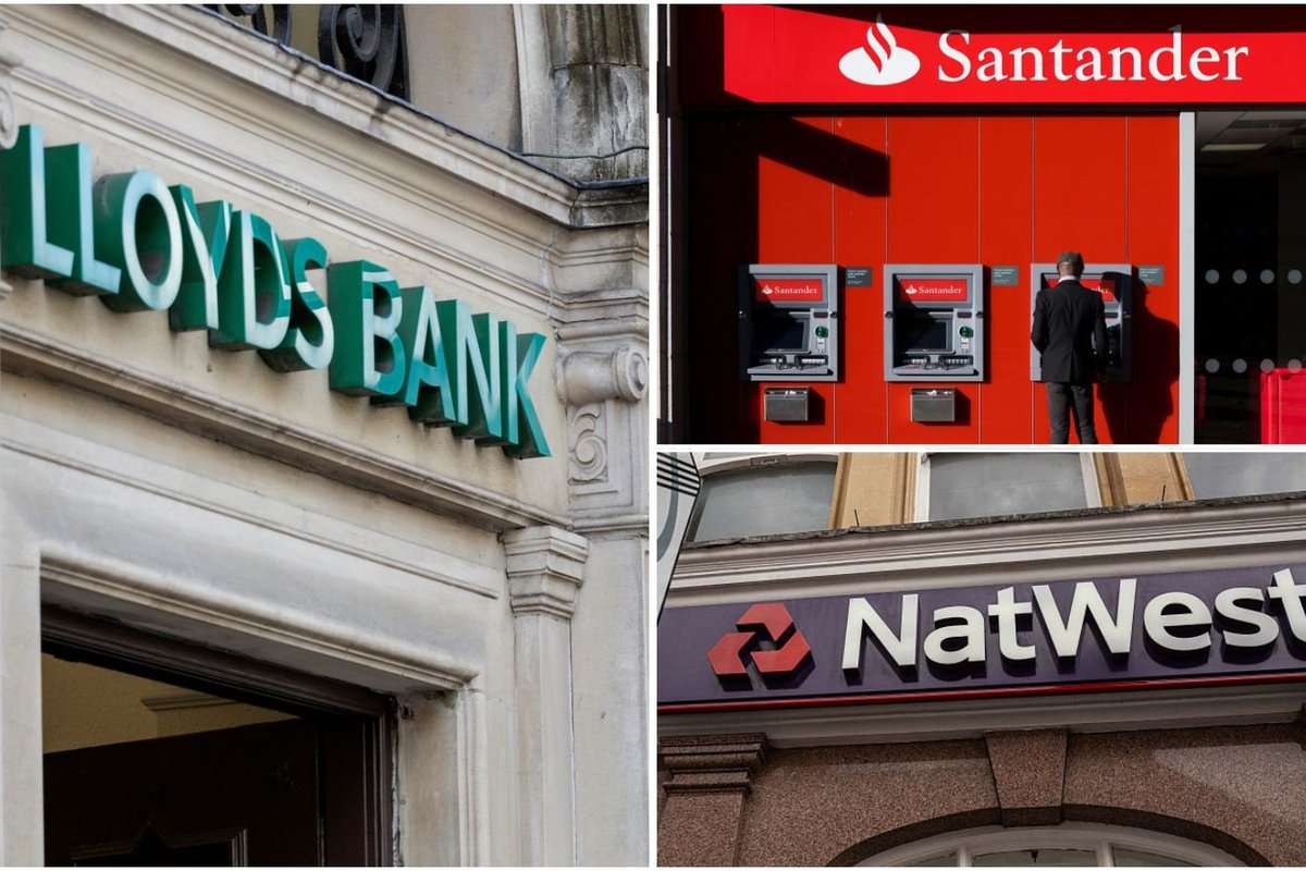 Lloyds Bank, Santander and NatWest