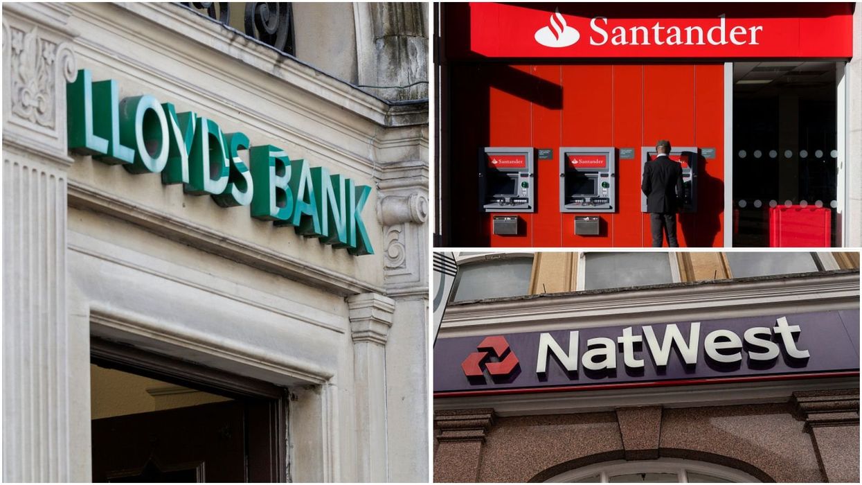 Lloyds Bank, Santander and NatWest