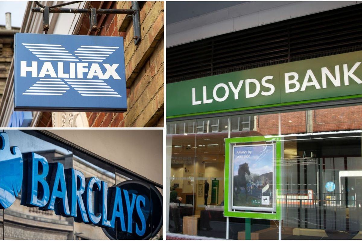 Lloyds, Barclays and Halifax branches
