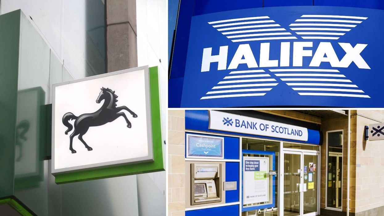 Lloyds, Halifax and Bank of Scotland branches